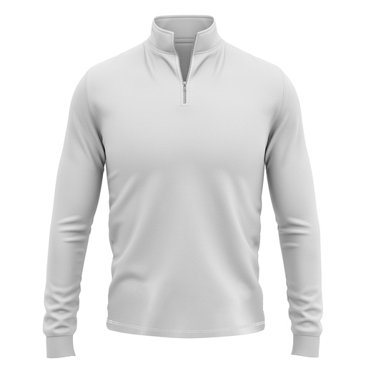 Mens Long Sleeve Qzip